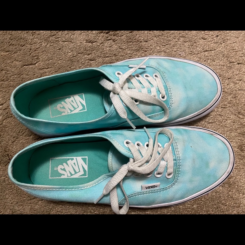 Vans | Authentic | Light Blue Tie Dye
